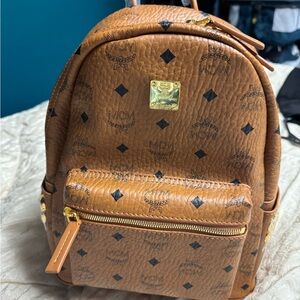 Fashion Brown Leather Backpack